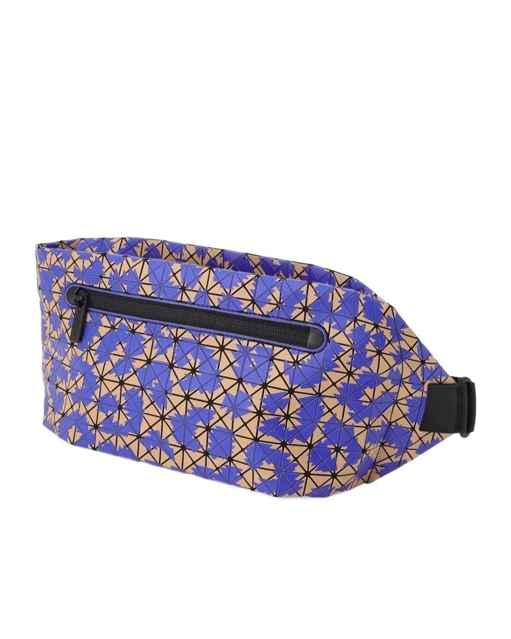 Issey Miyake Blue Baton Dapple Belt Bag for men