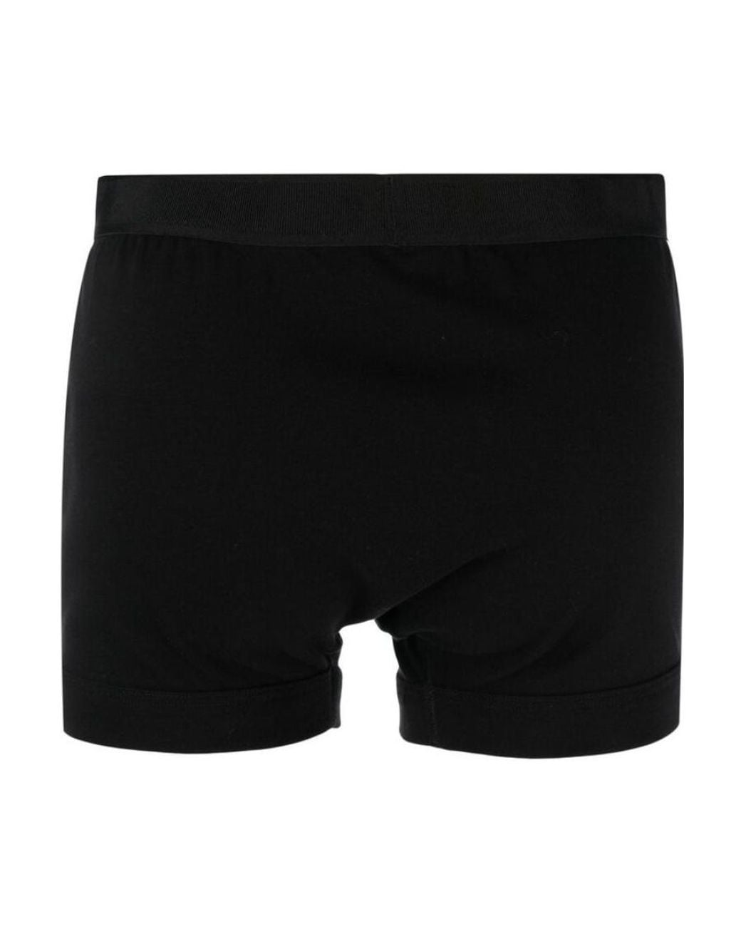 Tom Ford Black Logo Waistband Pack Of Two Boxers for men