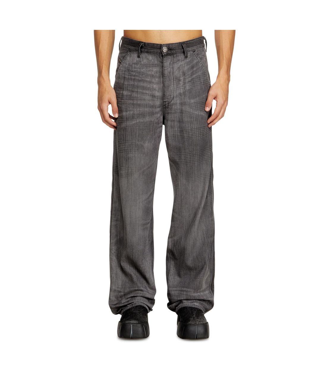 DIESEL Gray D-Phant-Chino-S2 Jeans for men