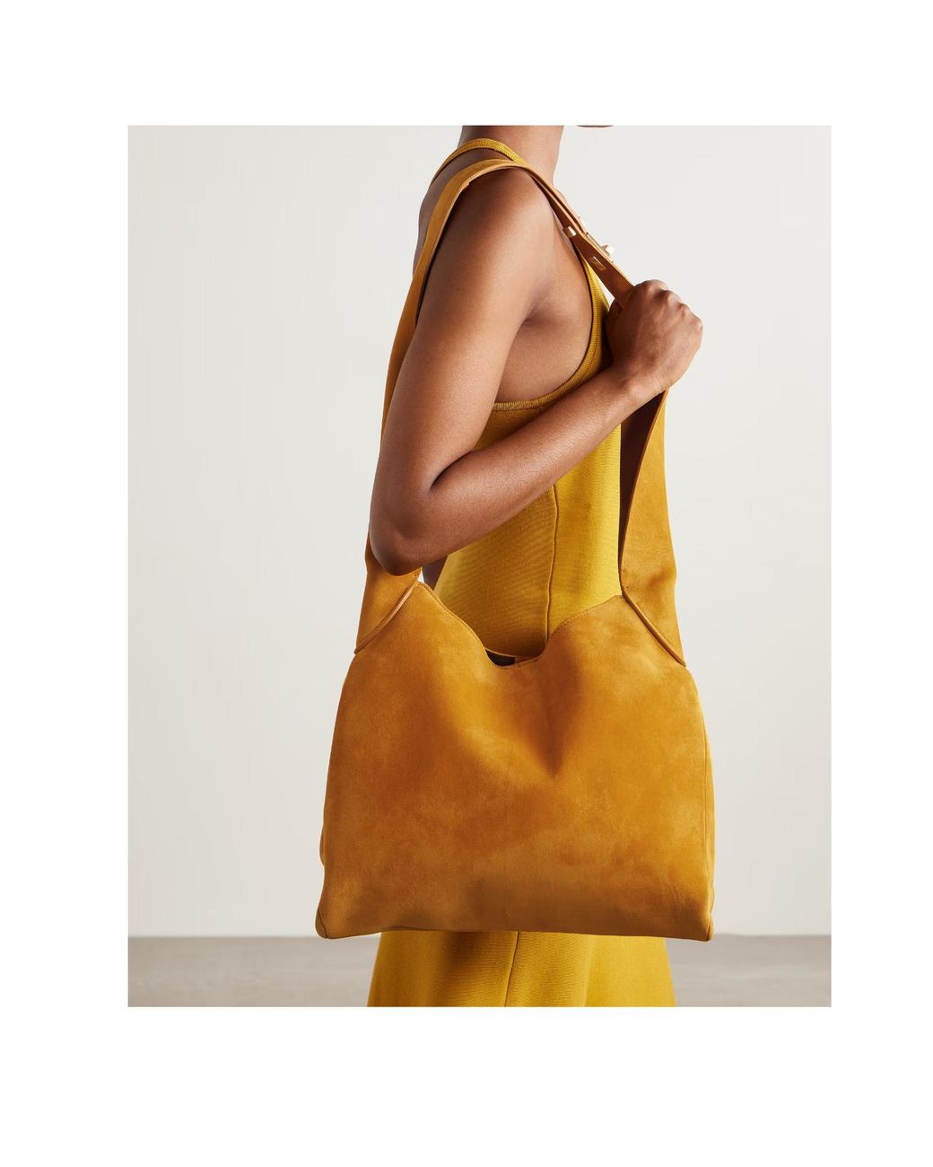 Gabriela Hearst Brown Small Shoulder Bag