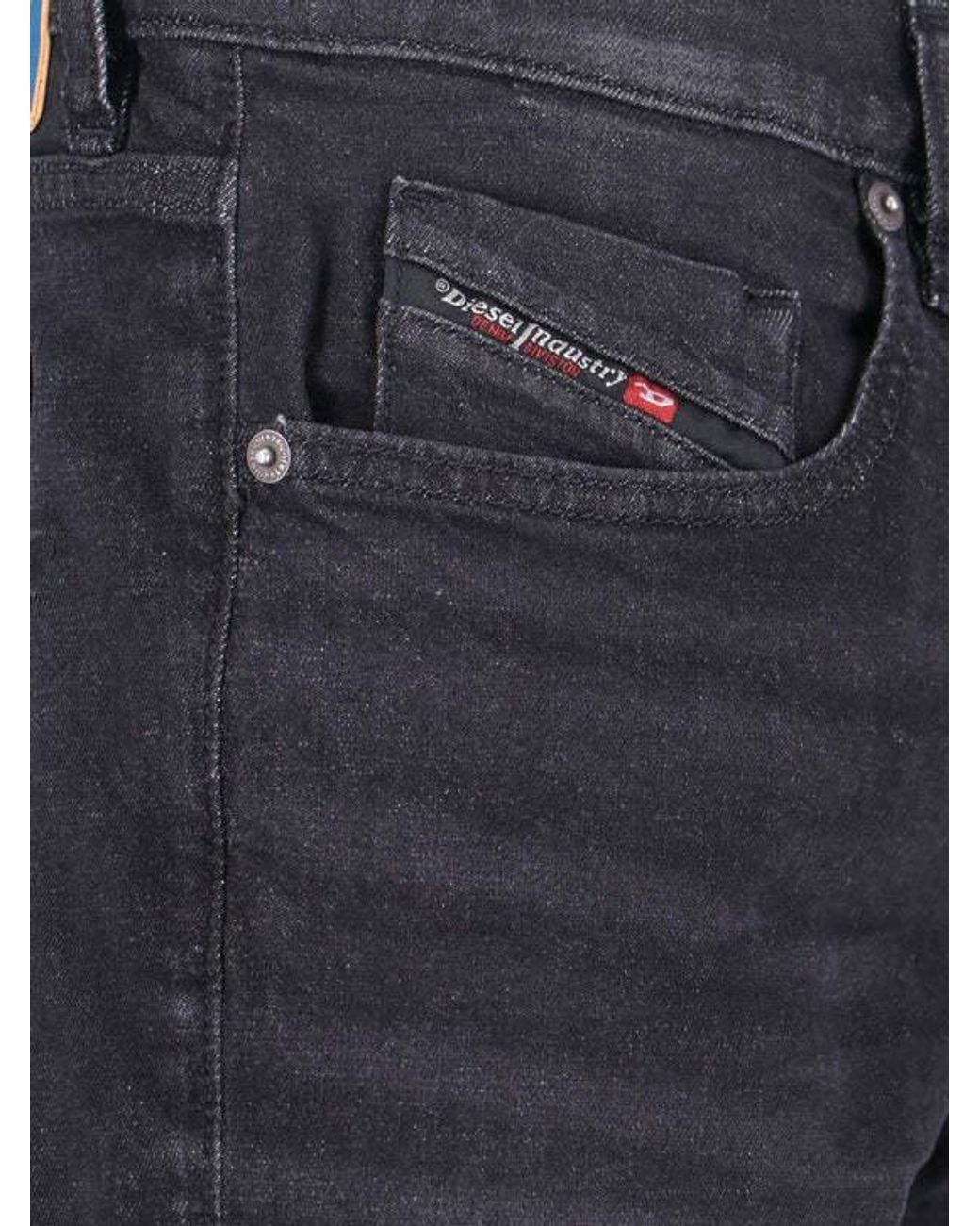 DIESEL Blue 2019-D-Strukt Skinny Jeans for men