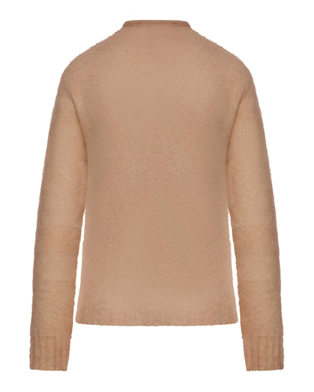 Max Mara Brown Humble Mohair Knit Sweater