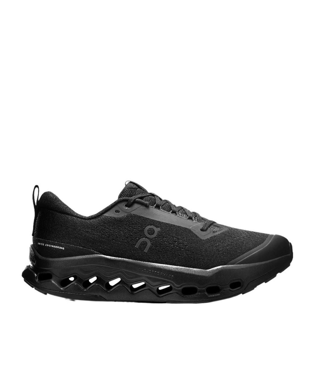 On Shoes Black Cloudsurfer Trail 2 for men