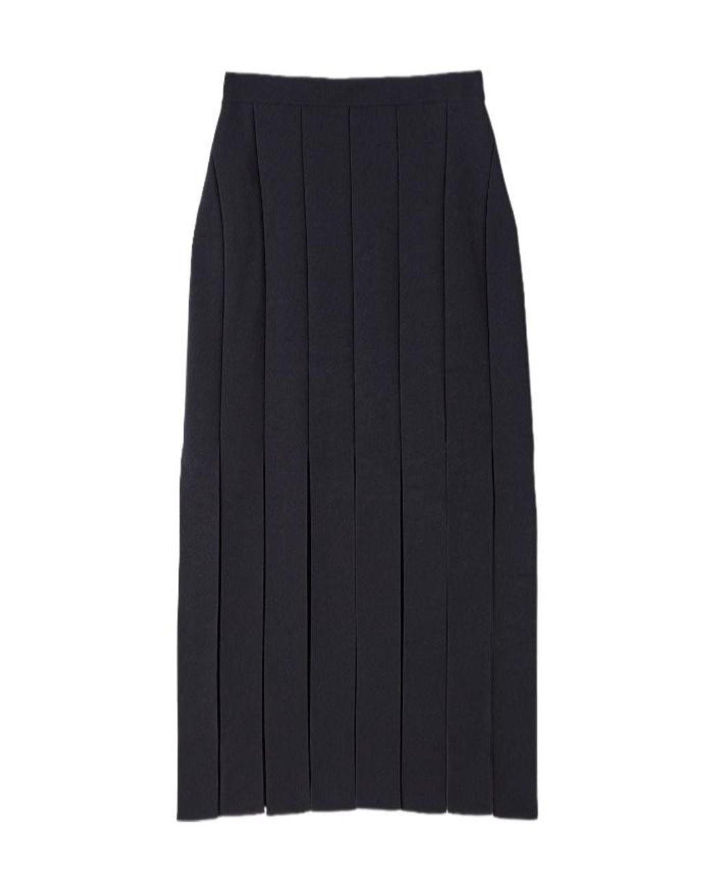 Joseph Blue Cutout Panel Skirt