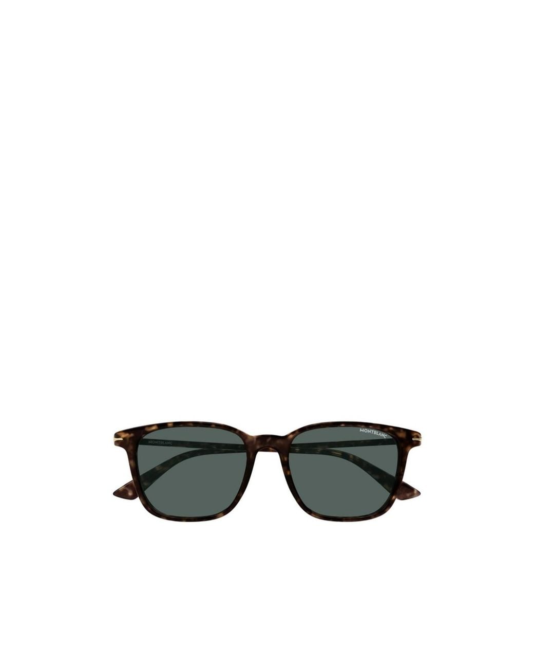 Montblanc White Eyewear Rectangular Sunglasses for men