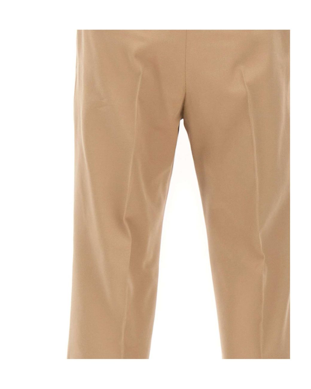 Pt Pantaloni Natural Pt Torino Quindici Pleated Wide-Leg Pants for men