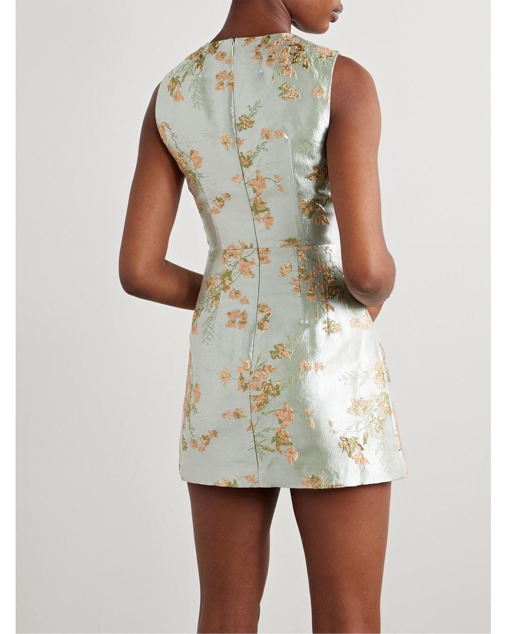 Staud Multicolor Garden Print Dress