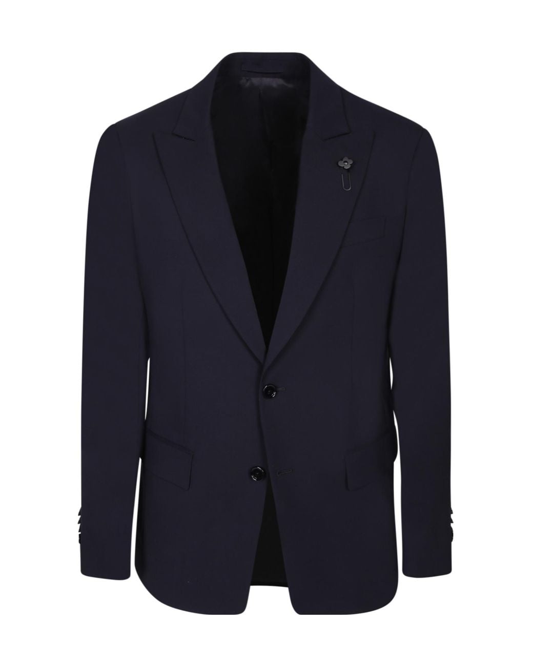Lardini Blue Single-Breasted Tailored Suit for men