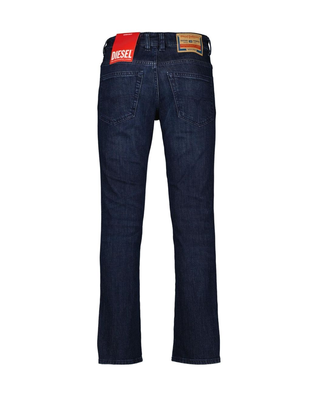 DIESEL Blue D Vyl Straight-Leg Jeans for men