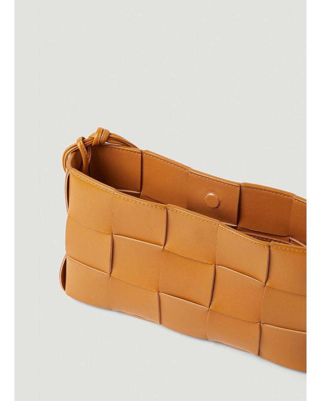 Bottega Veneta Brown Cassette Shoulder Bag