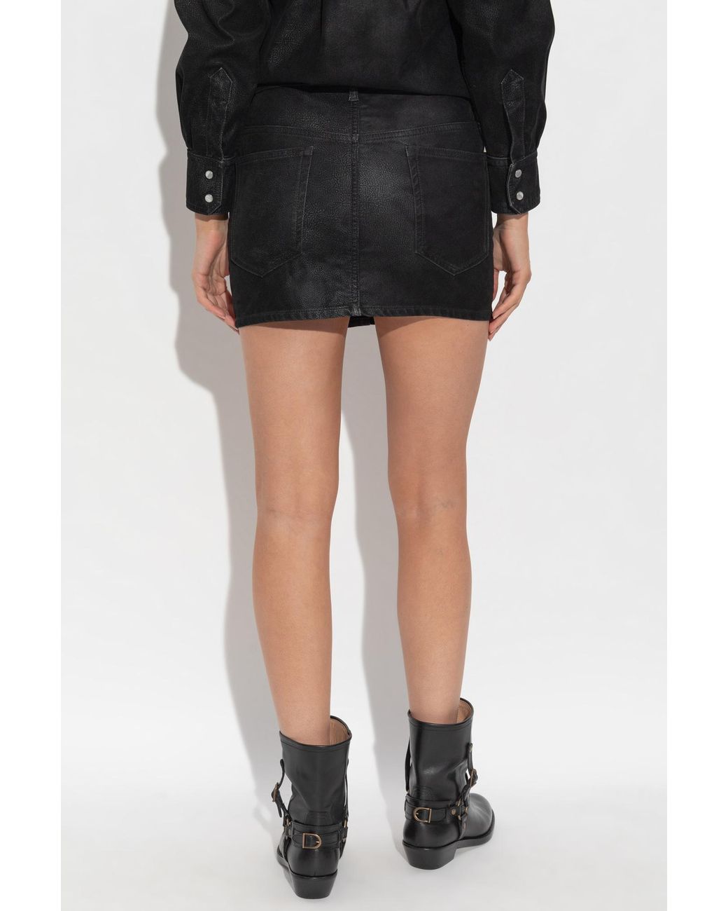Isabel Marant Black Isabel Marant Étoile Kimmy Skirt