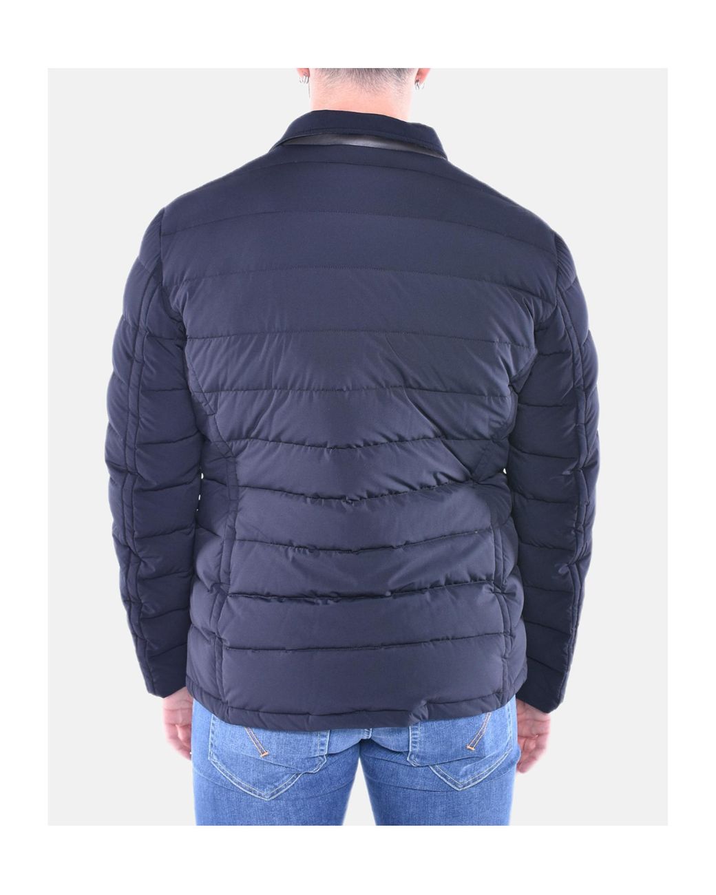 Moorer Blue Zayn Quilted Down Jacket