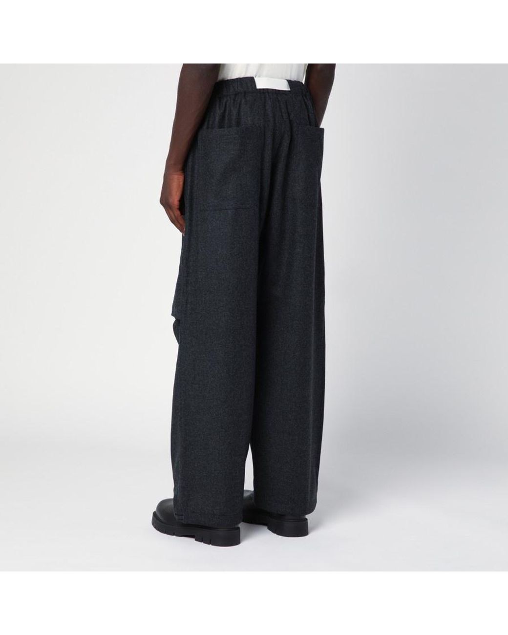 DARKPARK Black Jordan Relaxed Fit Pants for men