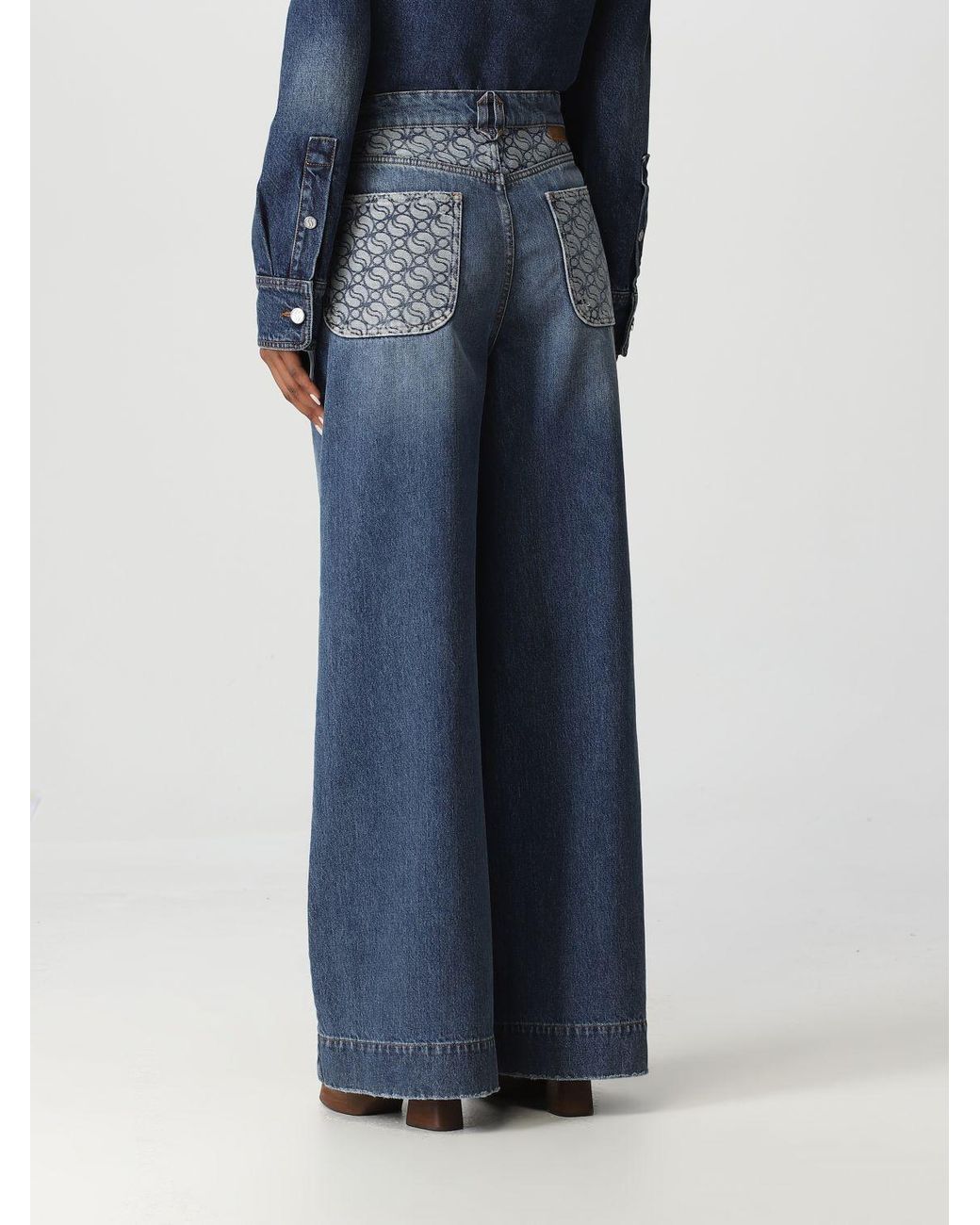 Stella McCartney Blue S-wave Jeans