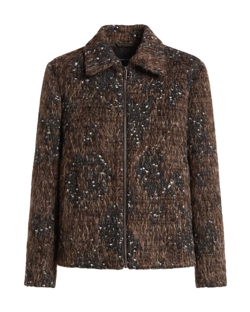 Peserico Brown Zipped Jacket