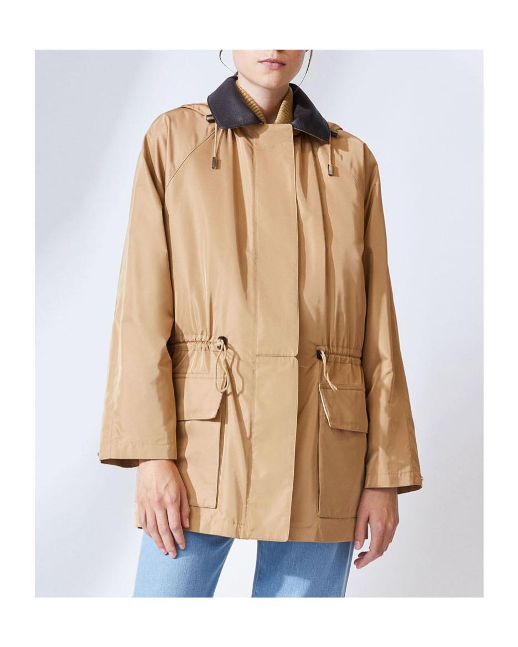 Loro Piana Natural Logo Casual Jacket