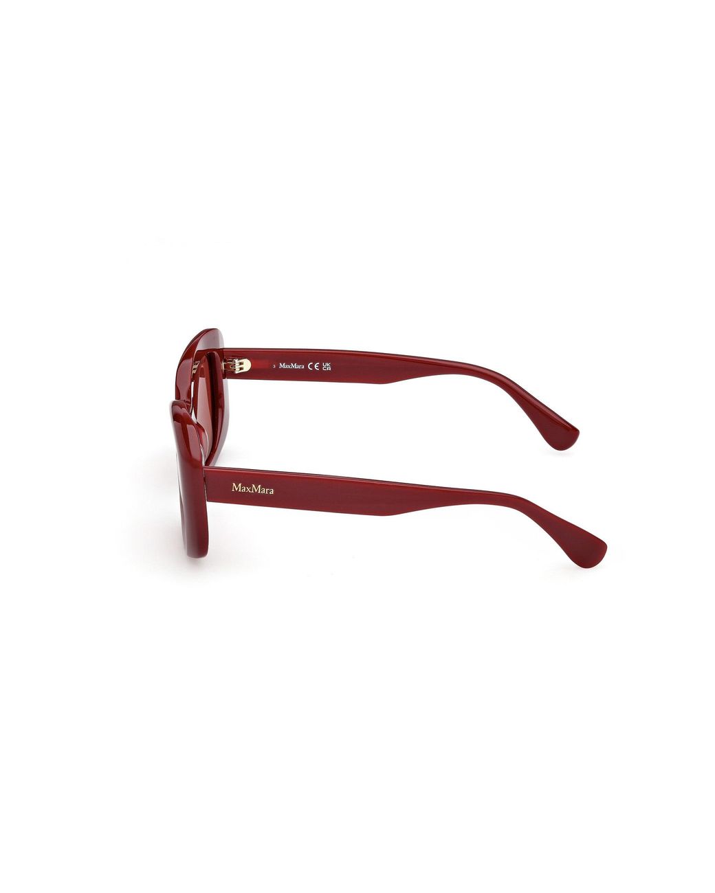 Max Mara Pink Elizabeth Square Frame Sunglasses