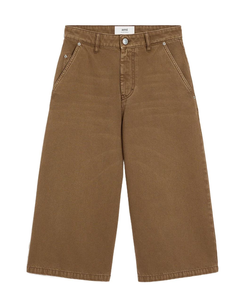 AMI Brown Bermuda Long