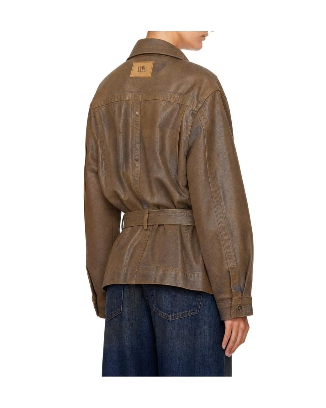 KNWLS Brown Long-Sleeve Jacket