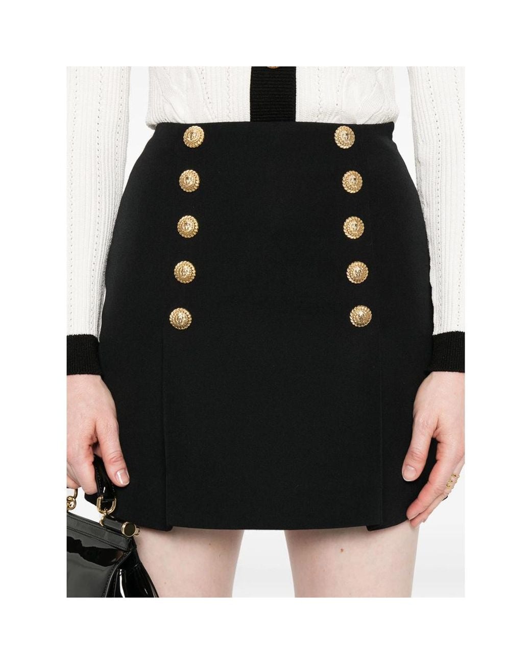 Balmain Black Skirts