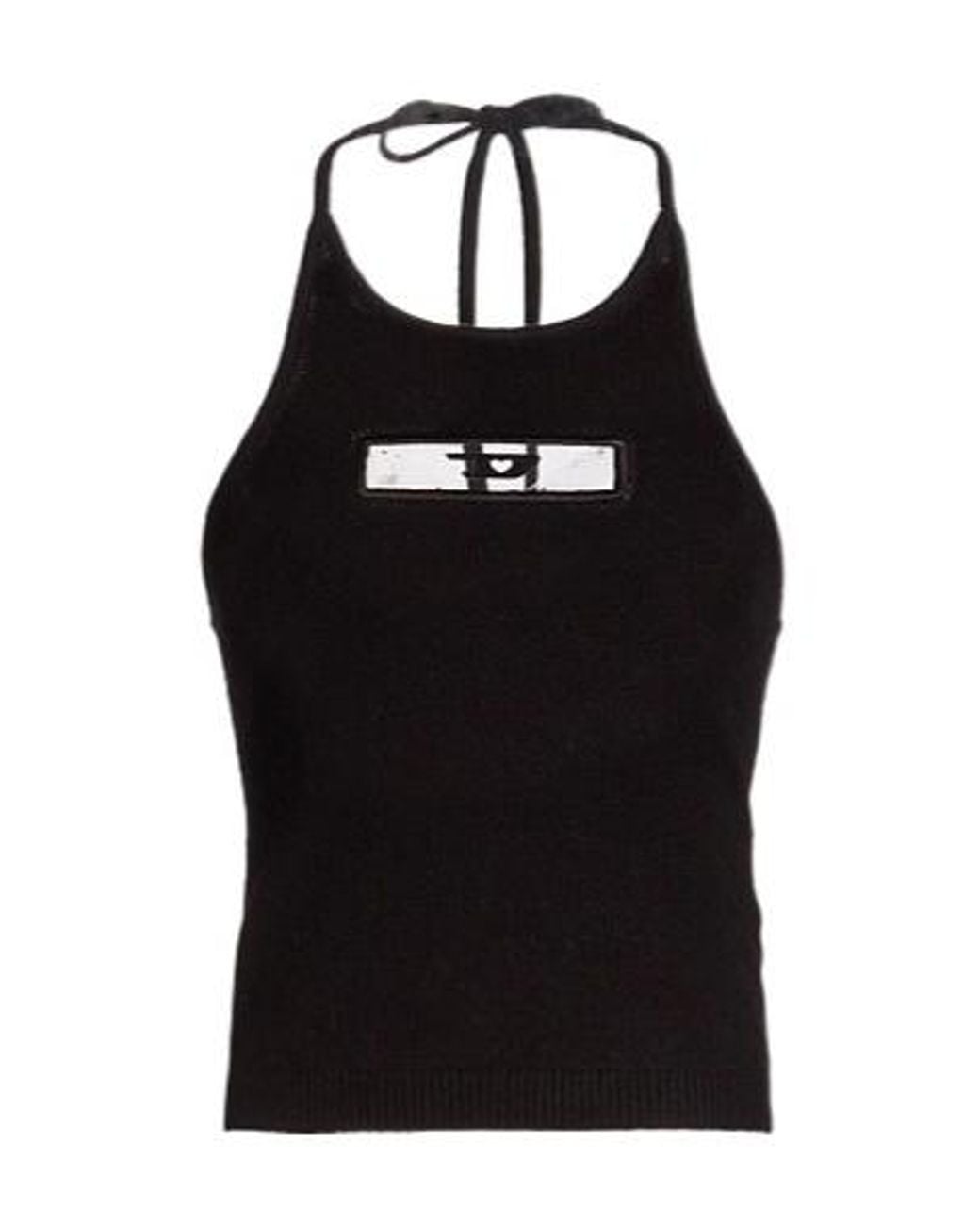 DIESEL Black Halter Top