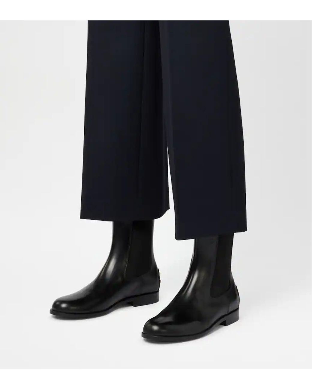Tod's Black Studded Chelsea Boots