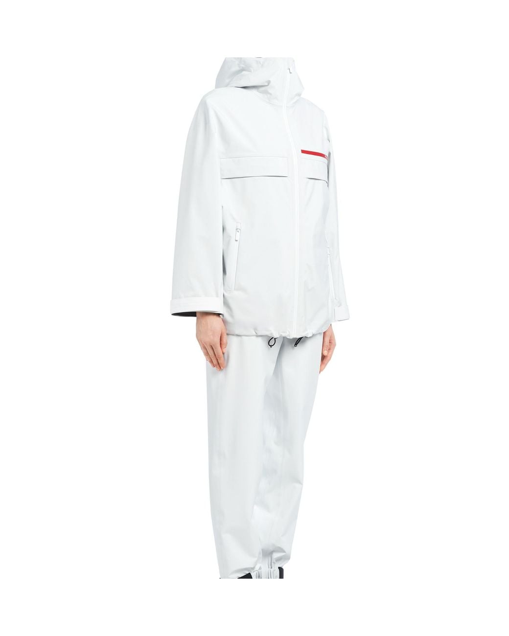 Prada Linea Rossa White Gore-Tex Pro Jacket