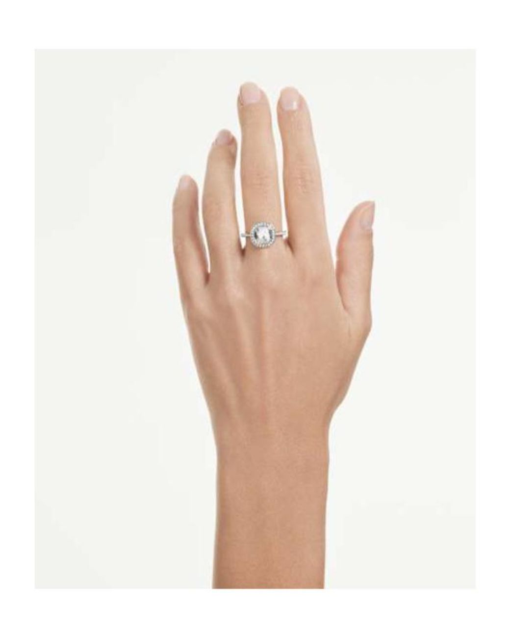 Swarovski White Una Angelic Ring
