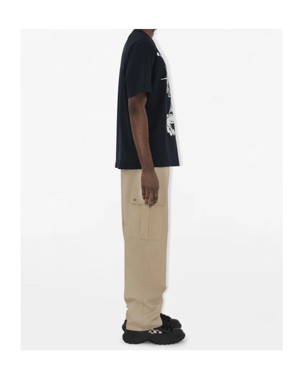 Burberry Blue T-Shirts for men