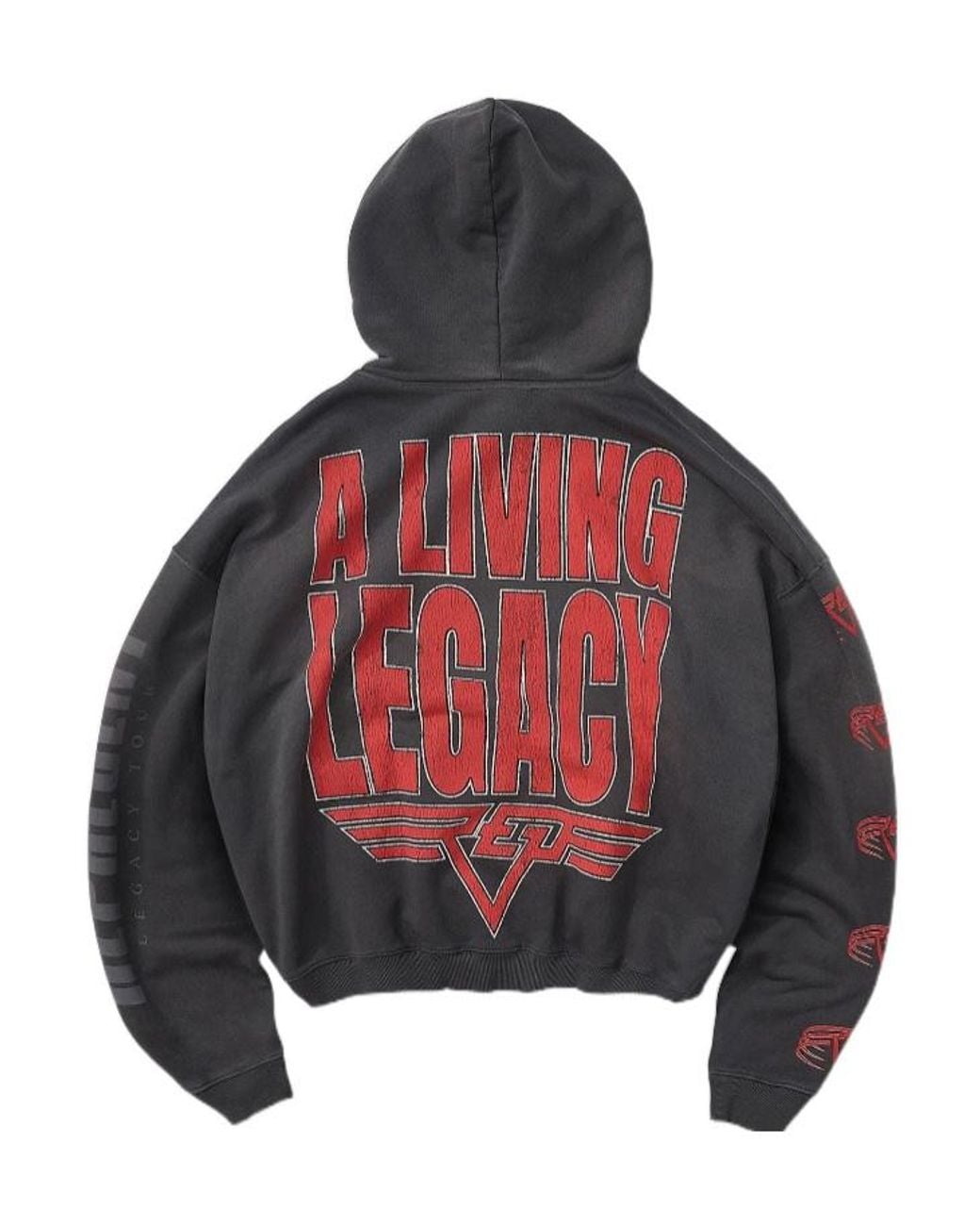 Represent Black Living Legacy Reversible Sweatshirt for men