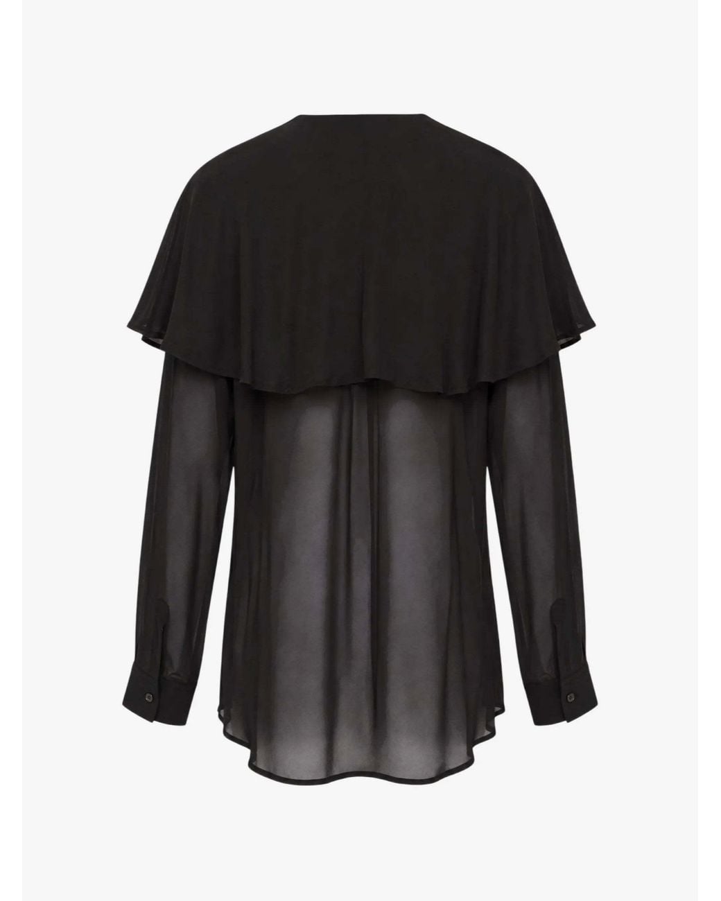 Comme des Garçons Black Long-Sleeved Shirt