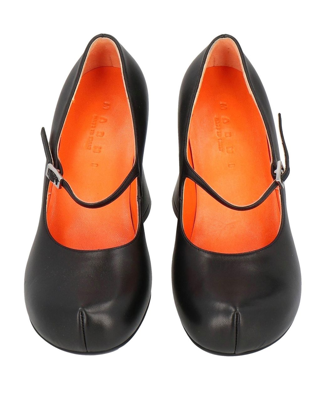 Marni Black Round-Toe High Heels