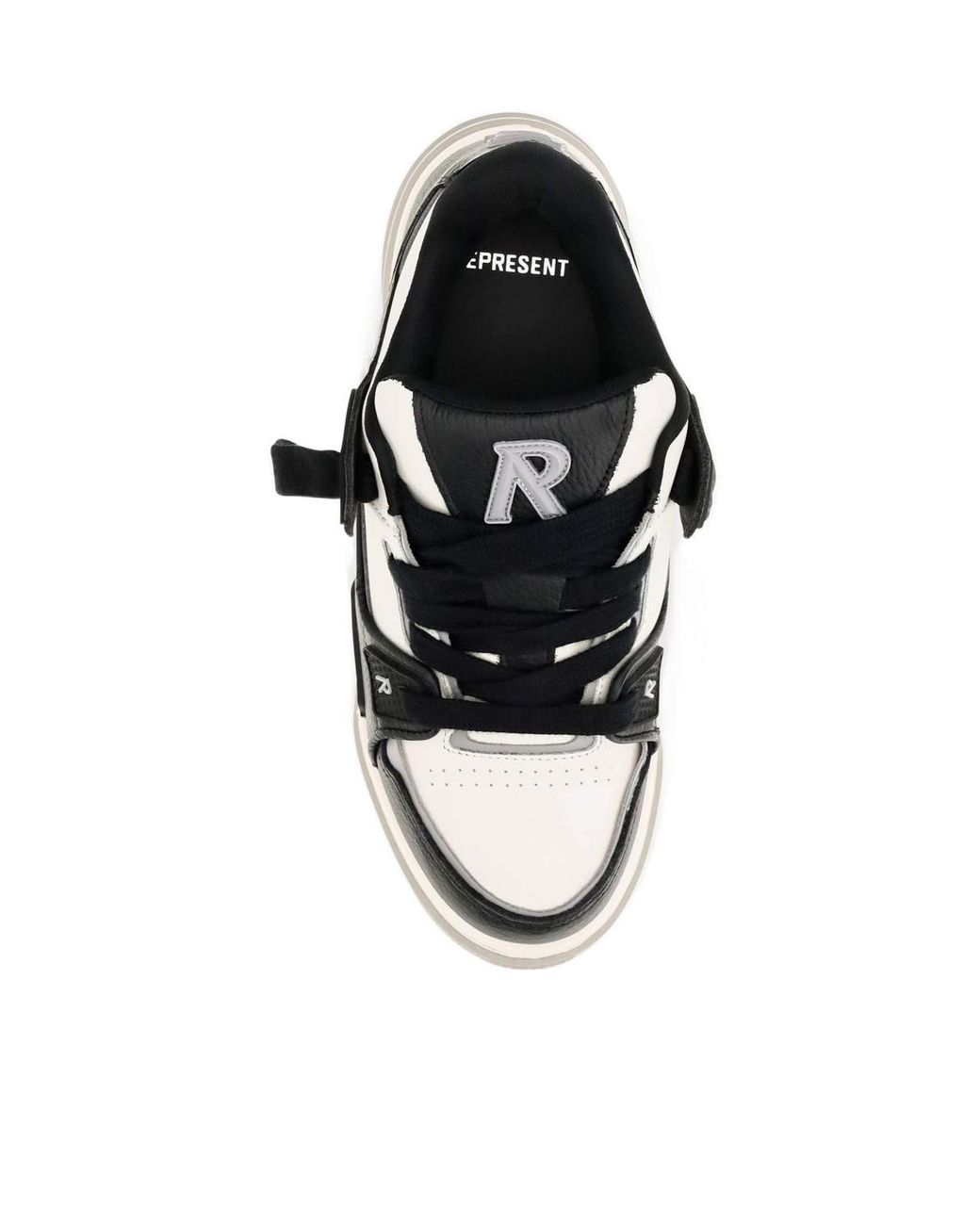 Represent Black Studio Low-Top Sneakers for men