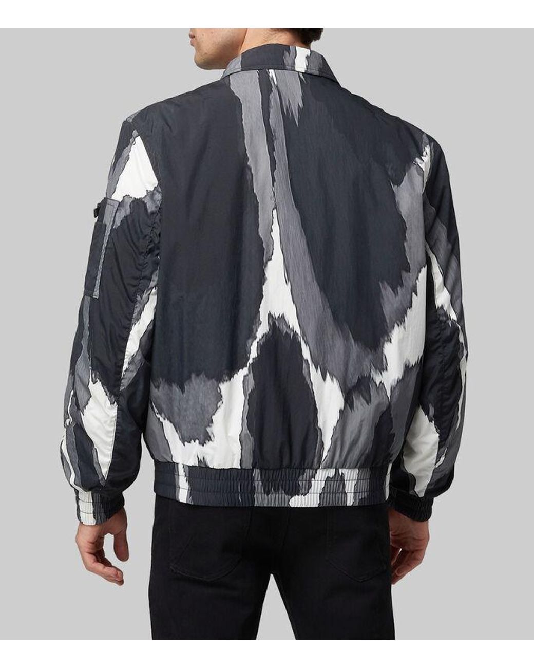 Boss Blue Long-Sleeve Casual Jacket for men