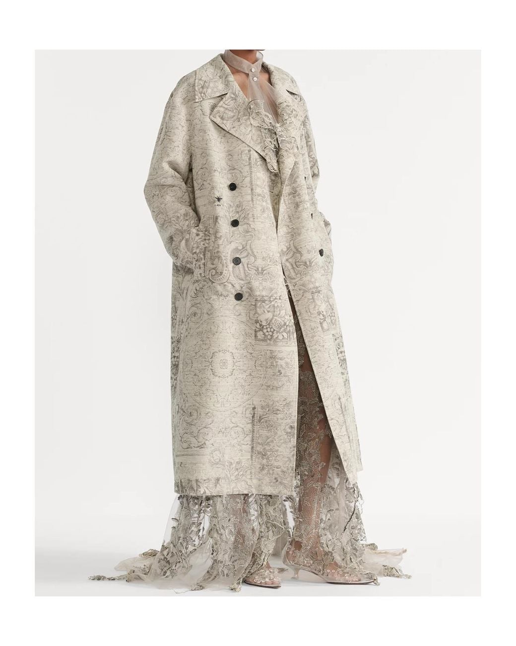 Dior Gray Coat