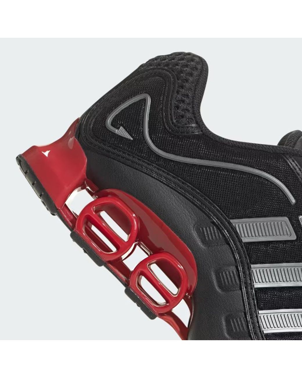 Adidas Originals Black Megaride Mesh-Panelled Sneakers for men