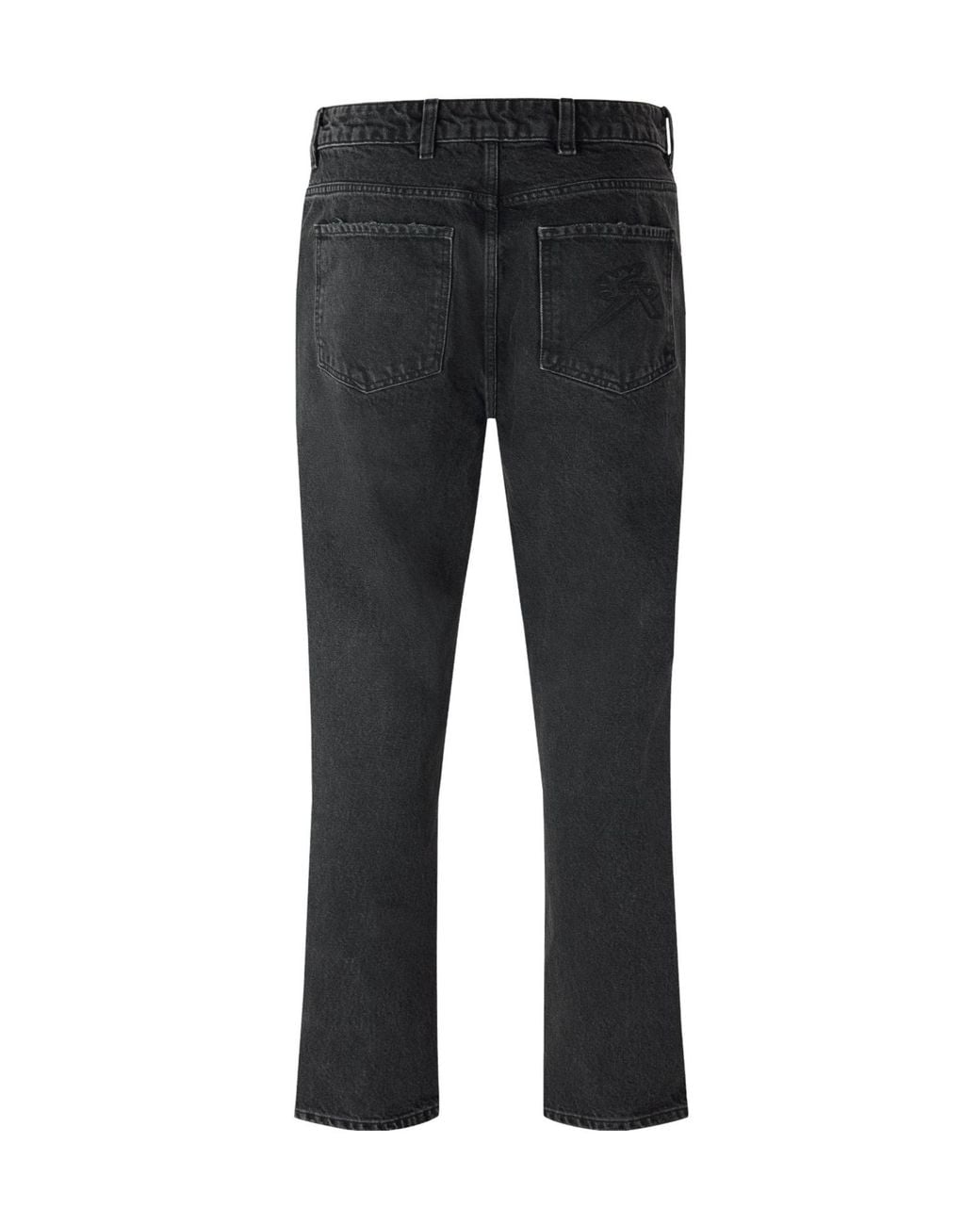 Represent Black Slim-Fit Jeans for men