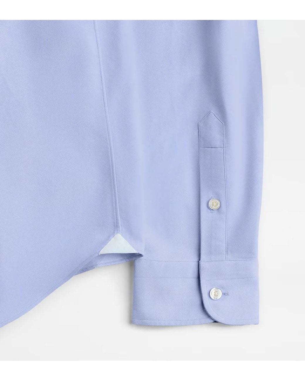 Tod's Blue Long-Sleeved Shirt for men
