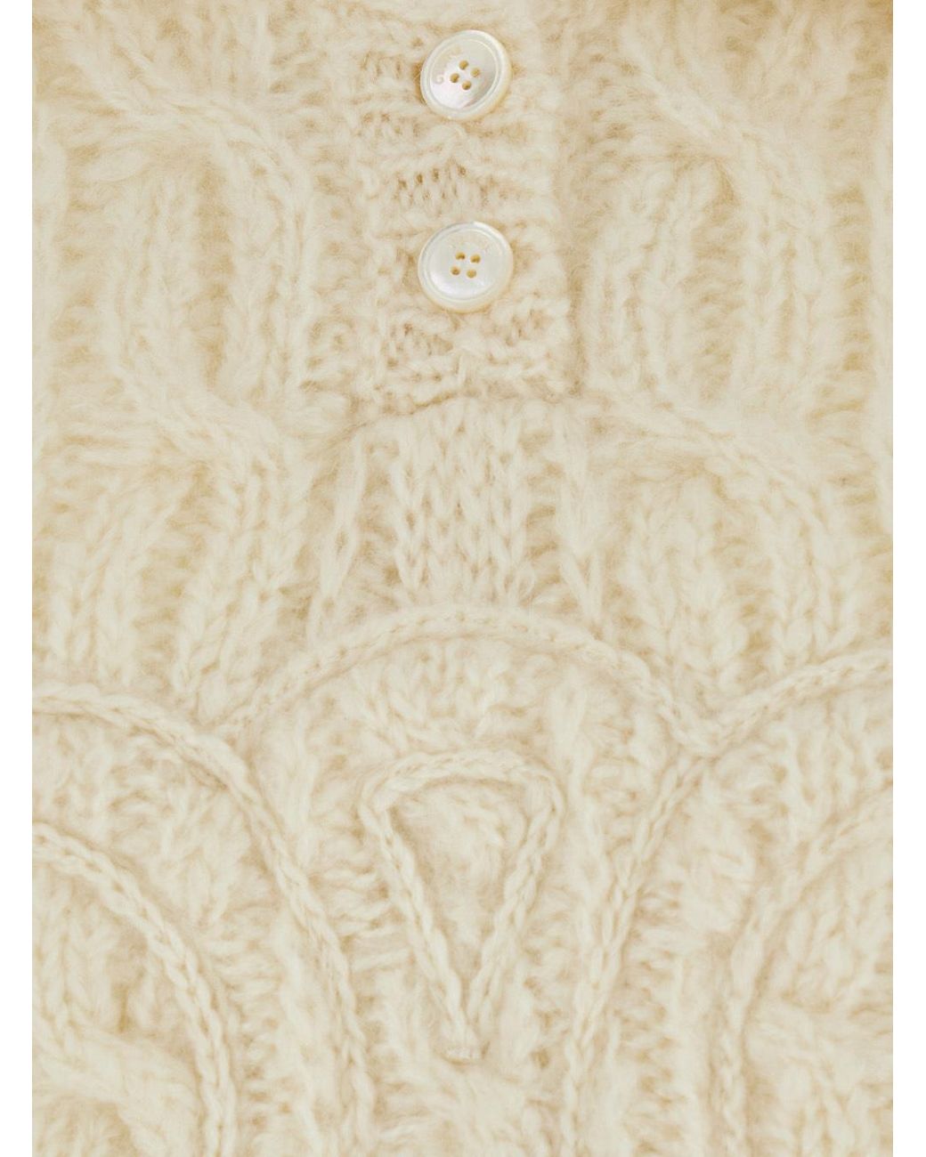Céline White Sweater