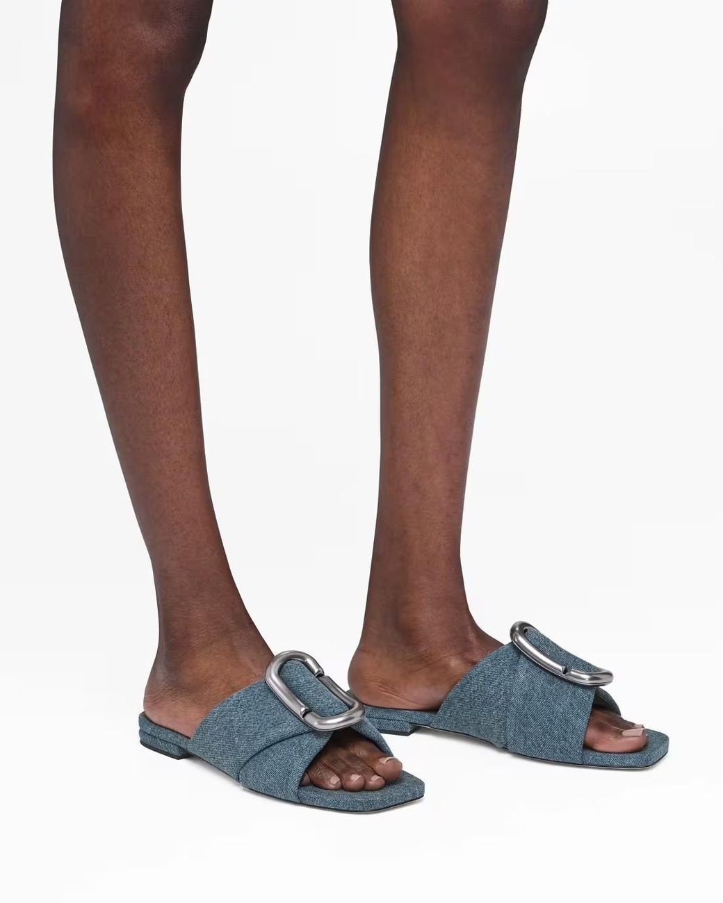 Marc Jacobs Blue The Denim Pop J Marc Sandals