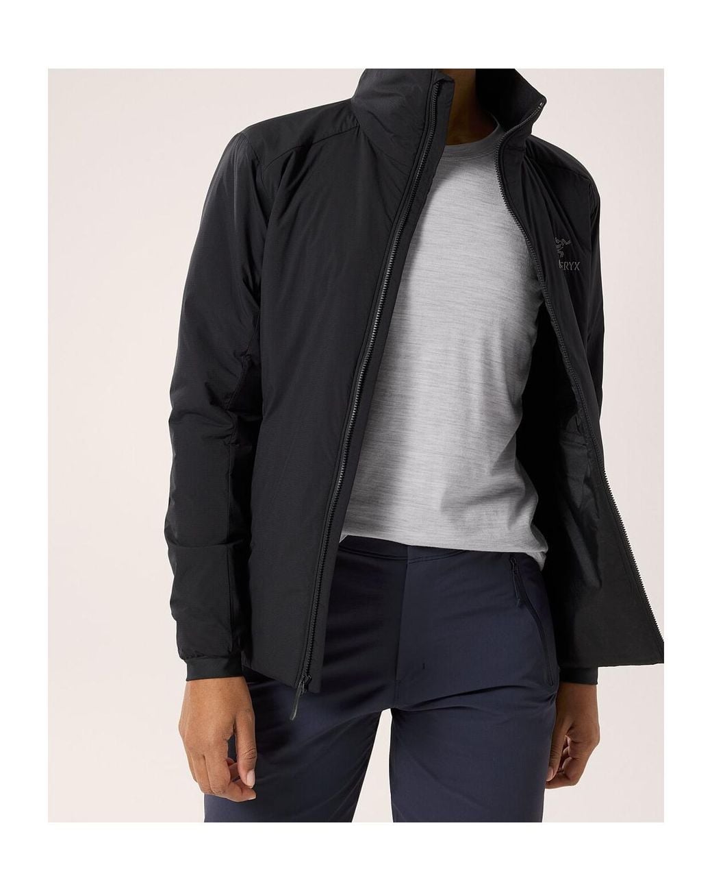 Arc'teryx Blue Atom Logo Zip-Up Casual Jacket