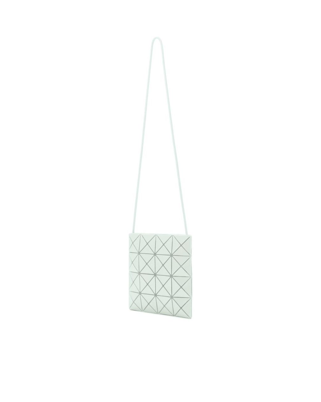 Issey Miyake White Lucent One Geometric-Panel Shoulder Bag