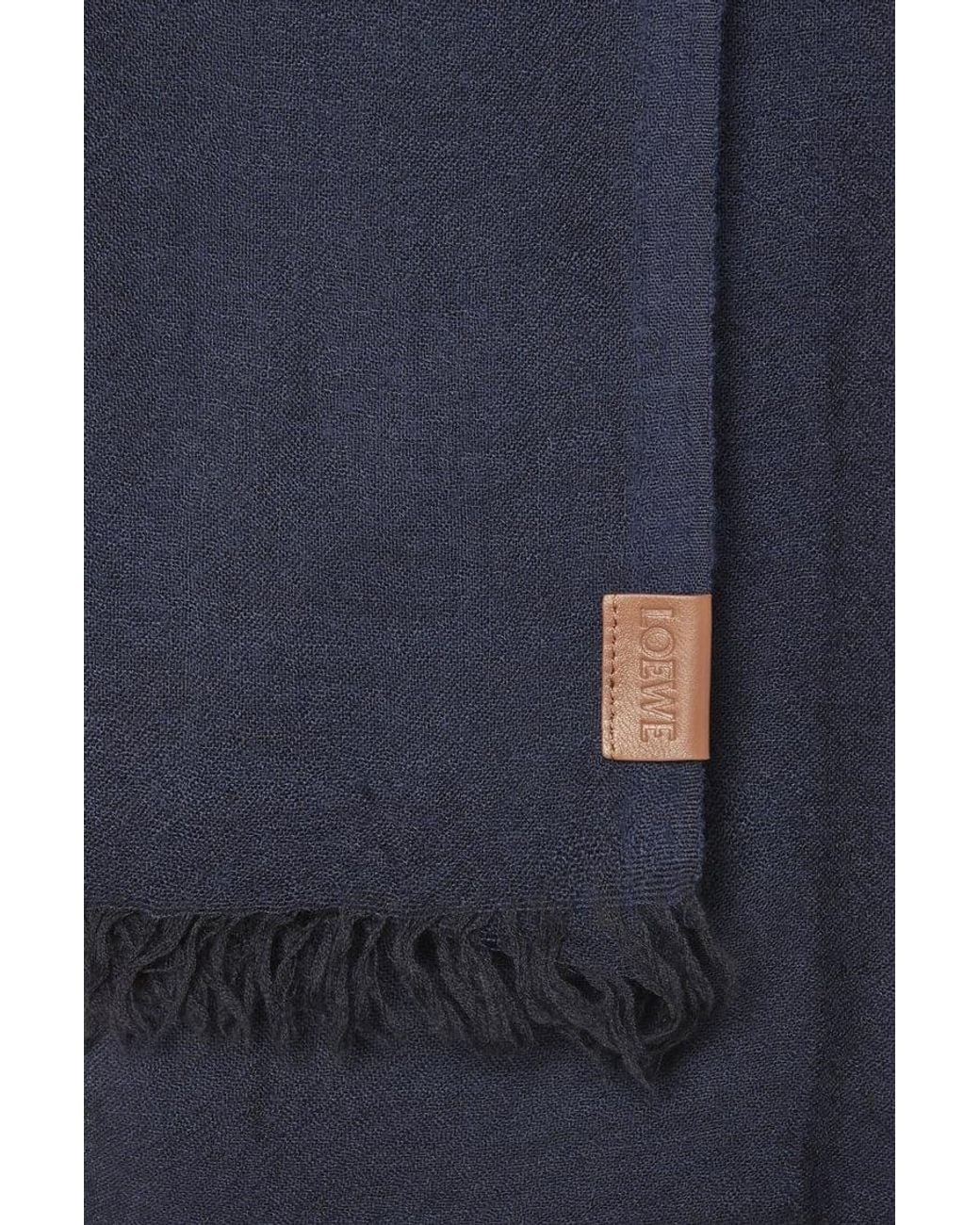 Loewe Blue Scarf for men