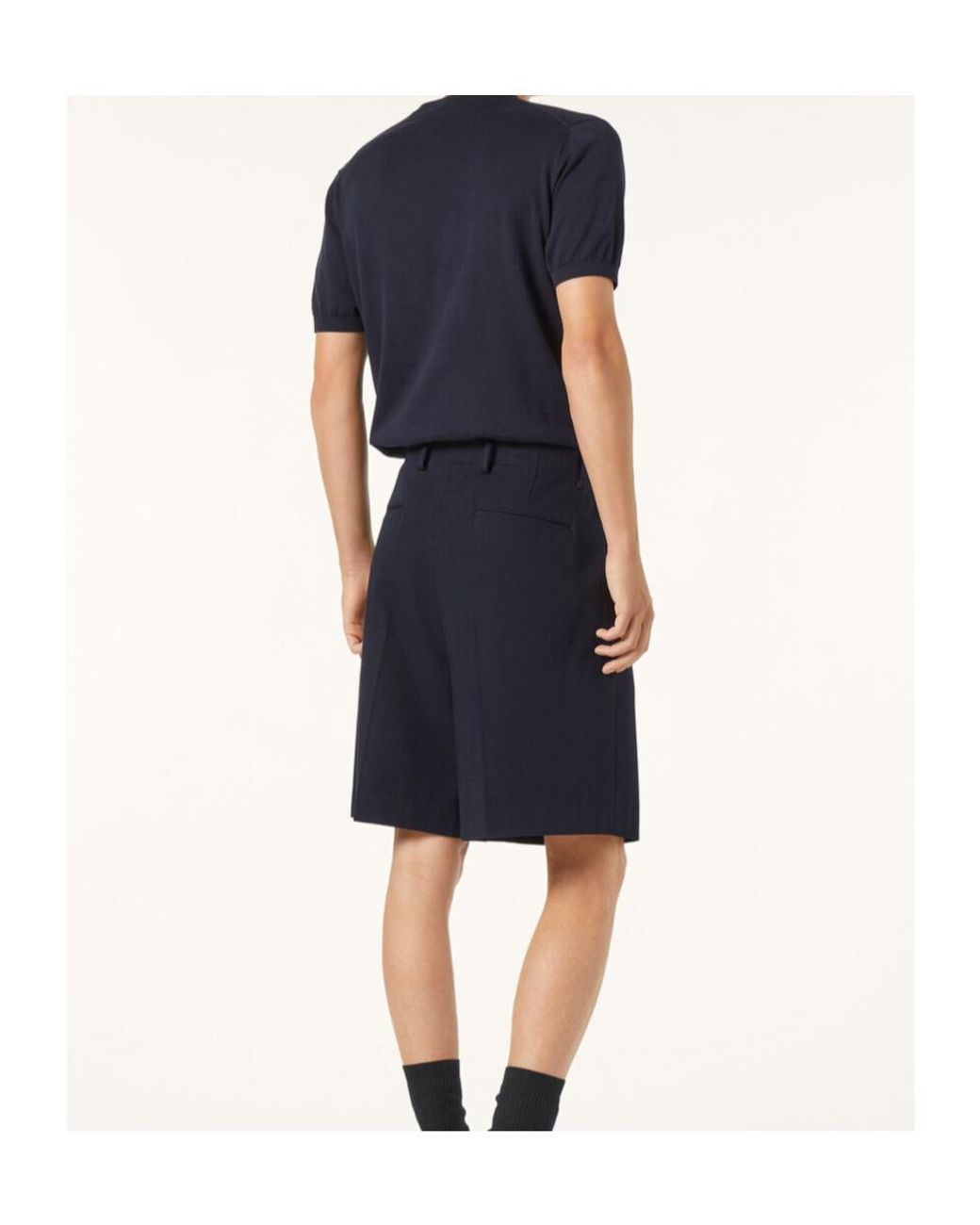 Loro Piana Blue Joetsu Bermuda Shorts for men