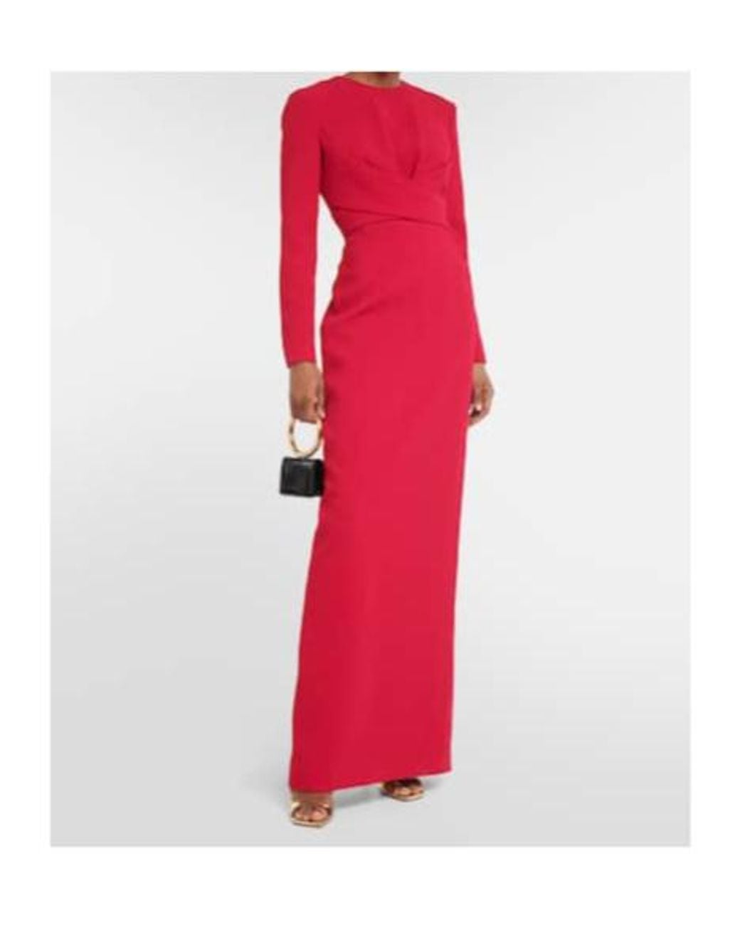 Emilia Wickstead Red Alyvia Gown