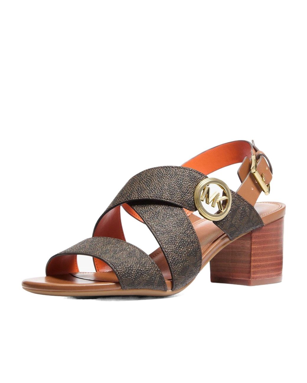 MICHAEL Michael Kors Brown Fashion Versatile High Heel Sandals