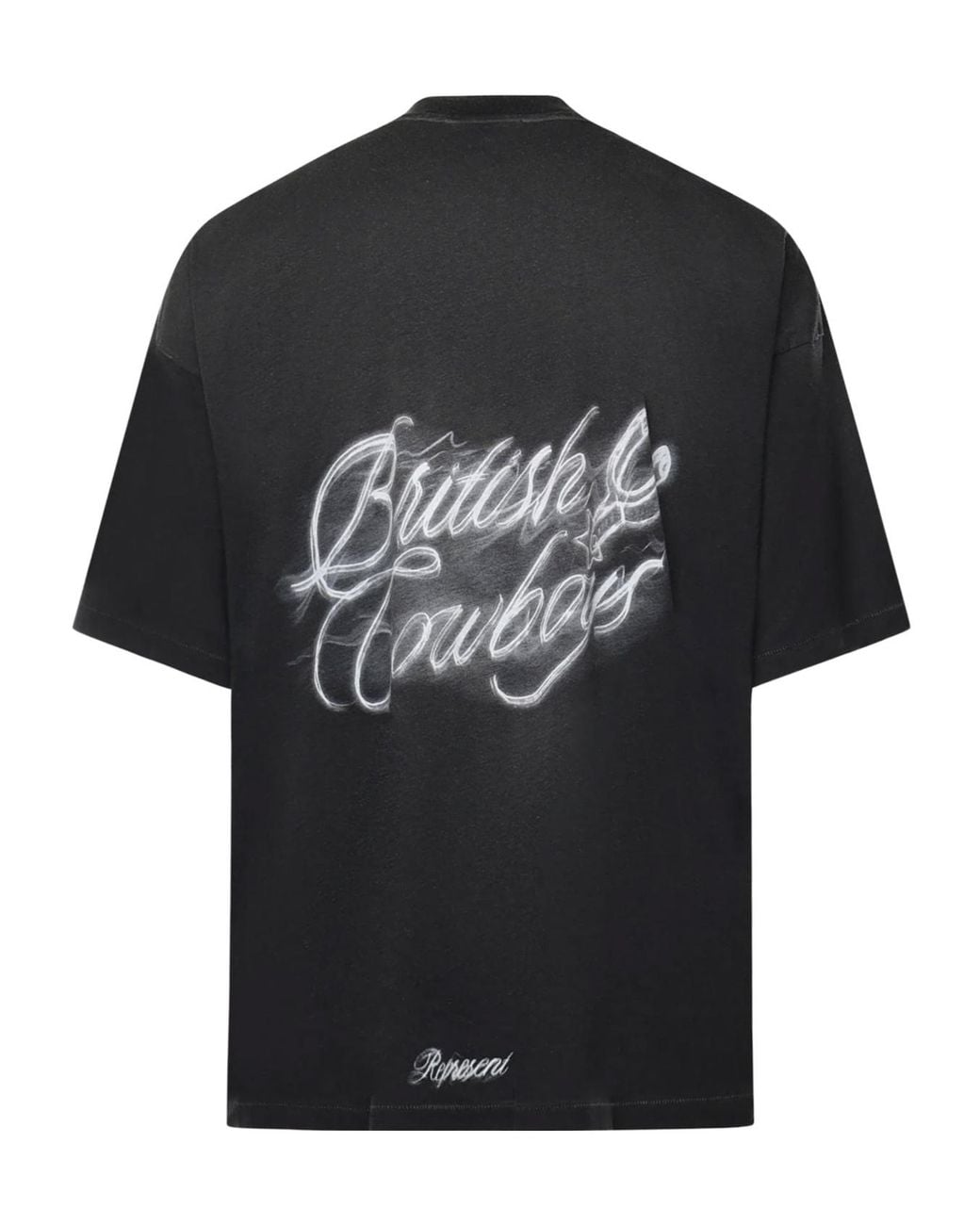 Represent Black T-Shirts And Polos Cotton for men