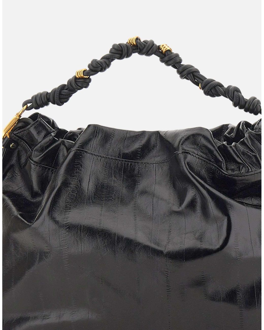 Gianni Chiarini Black 'Morgana' Shoulder Bag