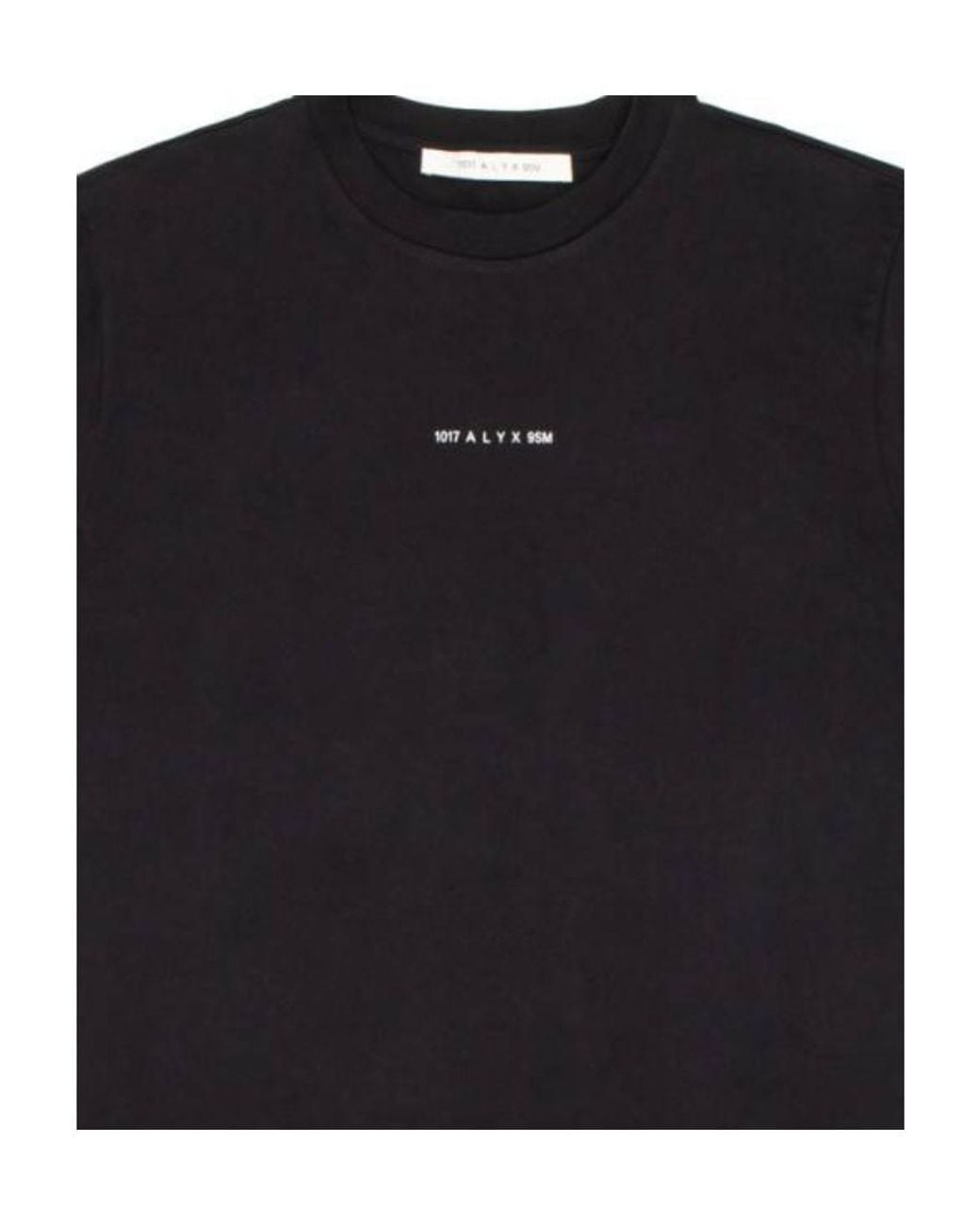 1017 ALYX 9SM Black Graphic Print T-Shirt for men