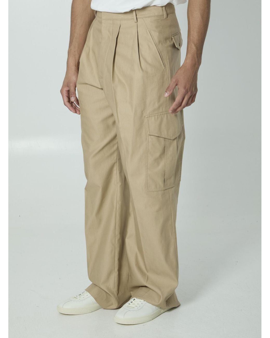 Céline Natural Montauk Cargo Pants for men